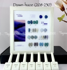 Set sơn gel HANBI 23 màu tone xanh dương- DARK HAZE (208-230)